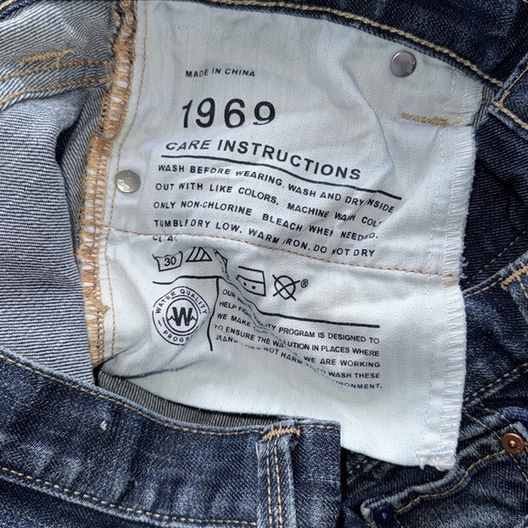 Gap 1969 Sexy Boyfriend Dark Denim Mid Rise 5”Shorts Stretch Cuffs Fleut Wash 25 - Picture 11 of 15